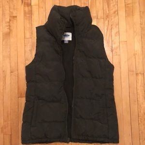 Old navy forest green vest